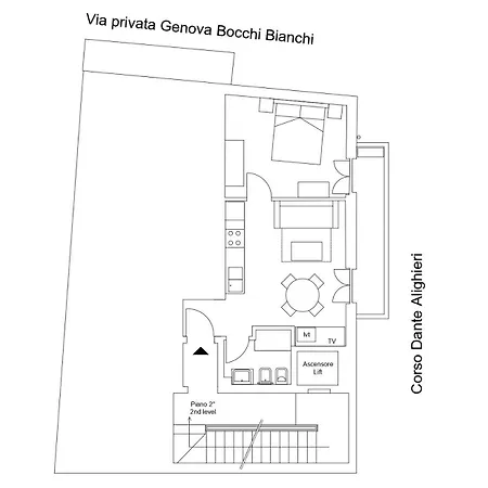 Apartment Corso Dante's Paradise Blue - Exclusive In Alassio